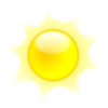 Shining Sun Clip Art